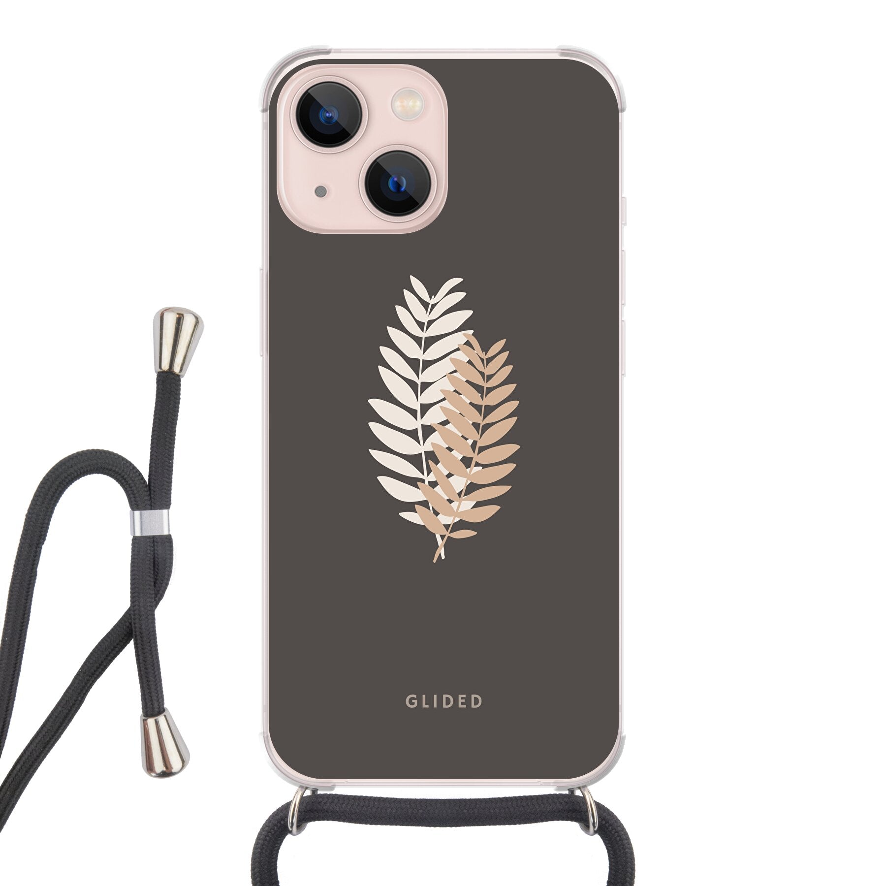 Florage - iPhone 13 mini Handyhülle Crossbody case mit Band
