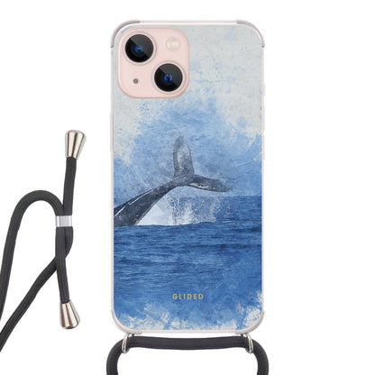 Oceanic - iPhone 13 mini Handyhülle Crossbody case mit Band