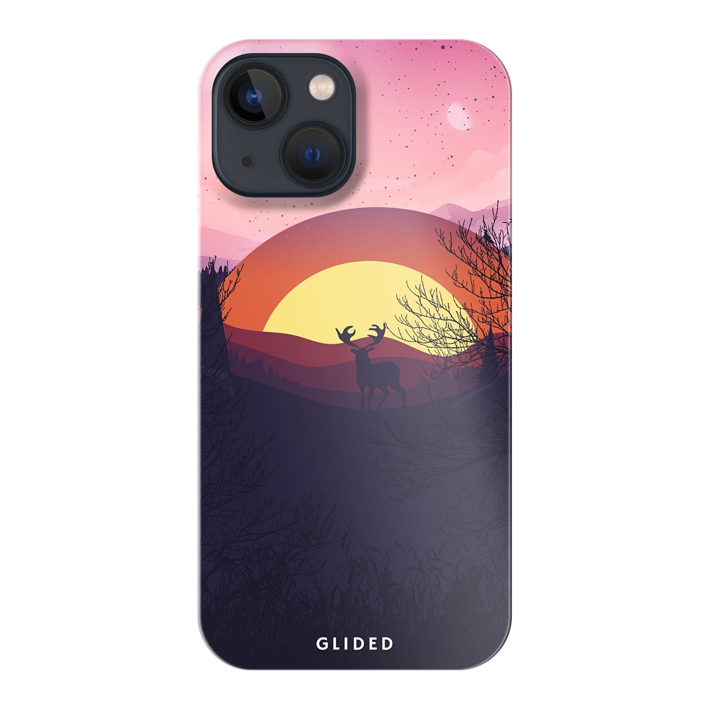 Sunset Majesty - iPhone 13 mini Handyhülle Hard Case