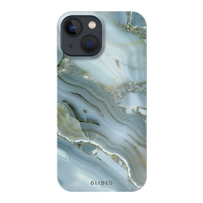 Green Marble - iPhone 13 mini Handyhülle Hard Case