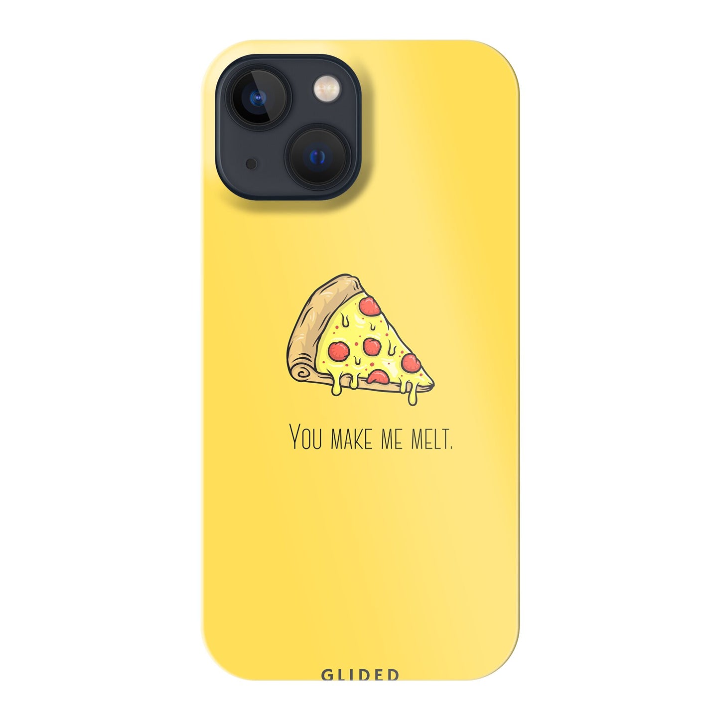 Flirty Pizza - iPhone 13 mini - Hard Case