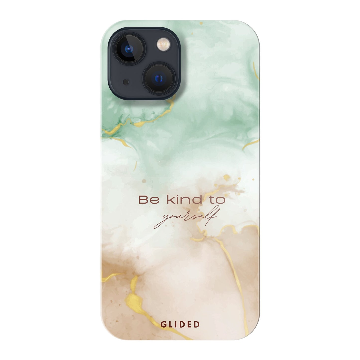 Kind to yourself - iPhone 13 mini Handyhülle Hard Case