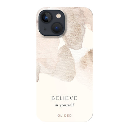 Believe in yourself - iPhone 13 mini Handyhülle Hard Case