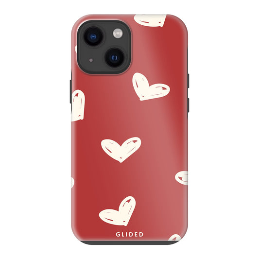 Red Love - iPhone 13 mini - MagSafe Tough case