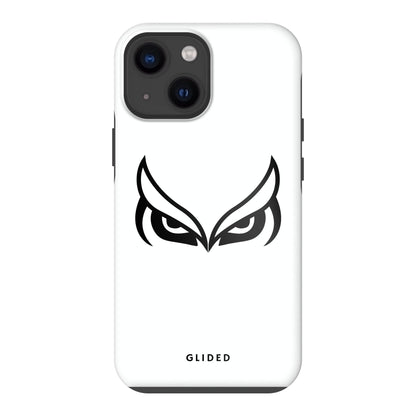 White Owl - iPhone 13 mini Handyhülle MagSafe Tough case