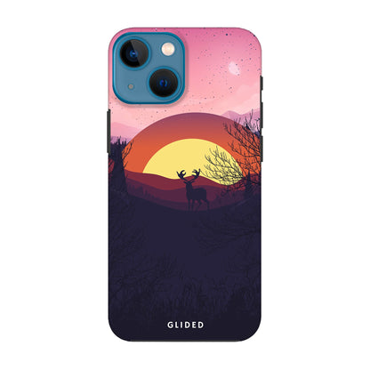 Sunset Majesty - iPhone 13 mini Handyhülle MagSafe Tough case