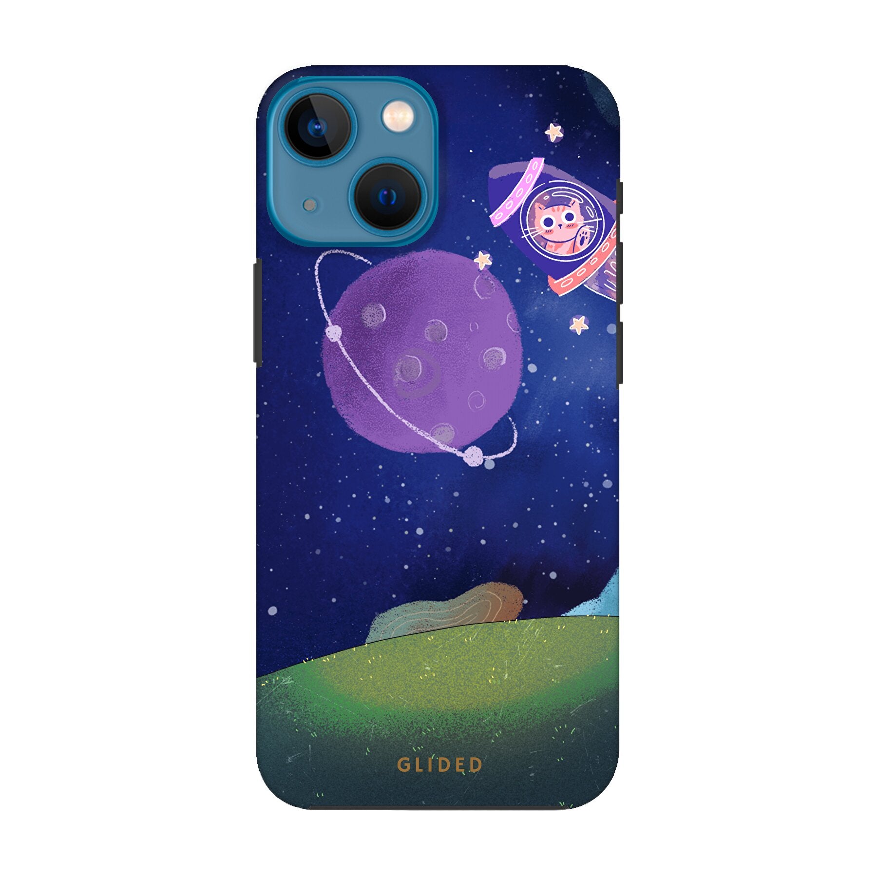 Galaxy Cat - iPhone 13 mini Handyhülle MagSafe Tough case