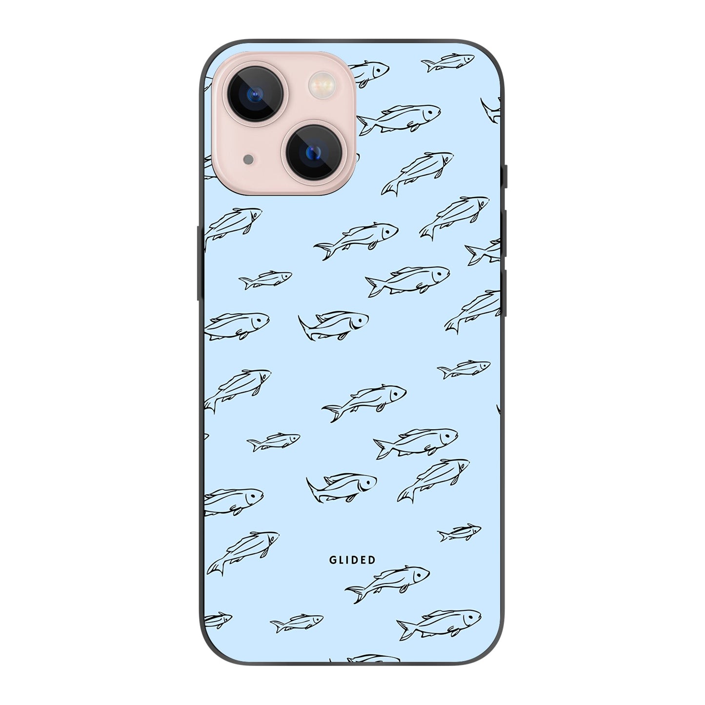 Blue Wave - iPhone 13 mini Handyhülle Soft case