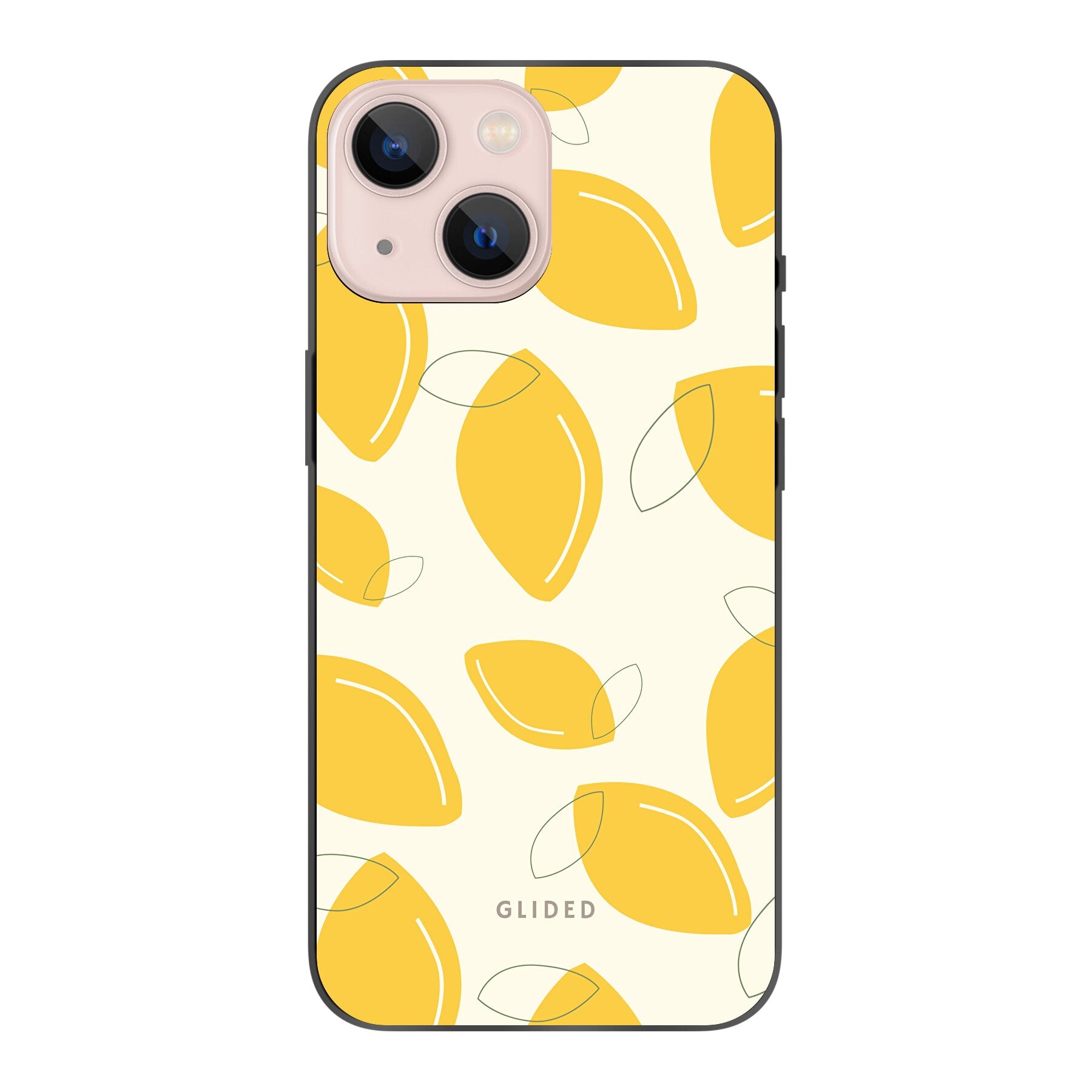 Abstract Lemon - iPhone 13 mini - Soft case