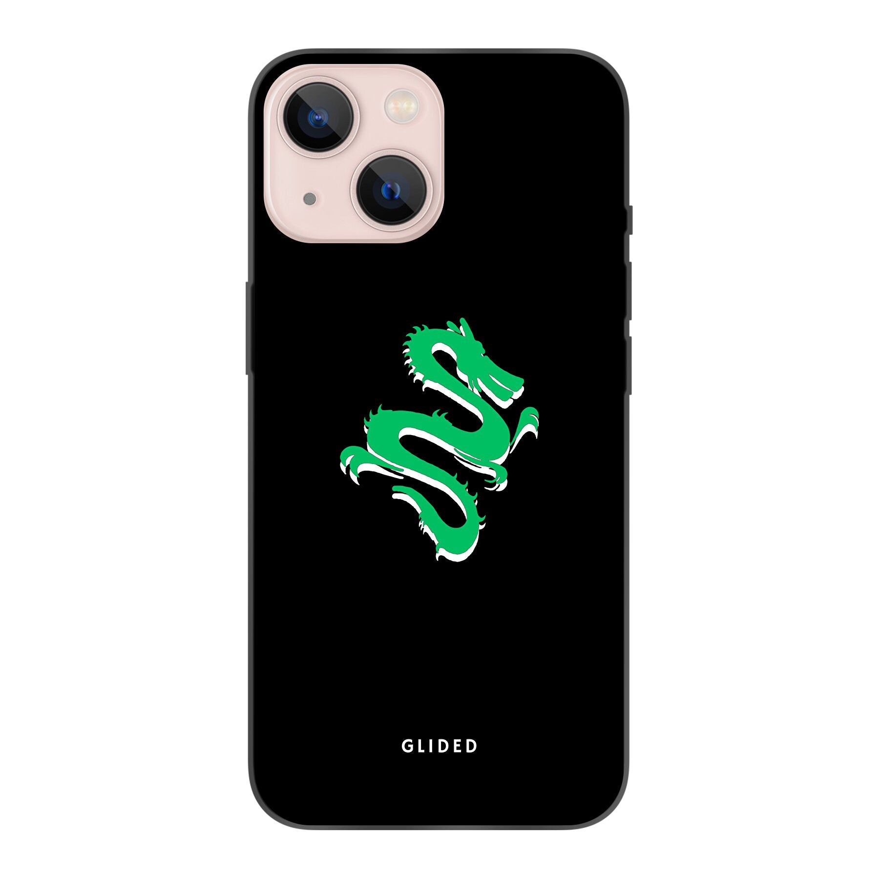 Emerald Dragon - iPhone 13 mini Handyhülle Soft case