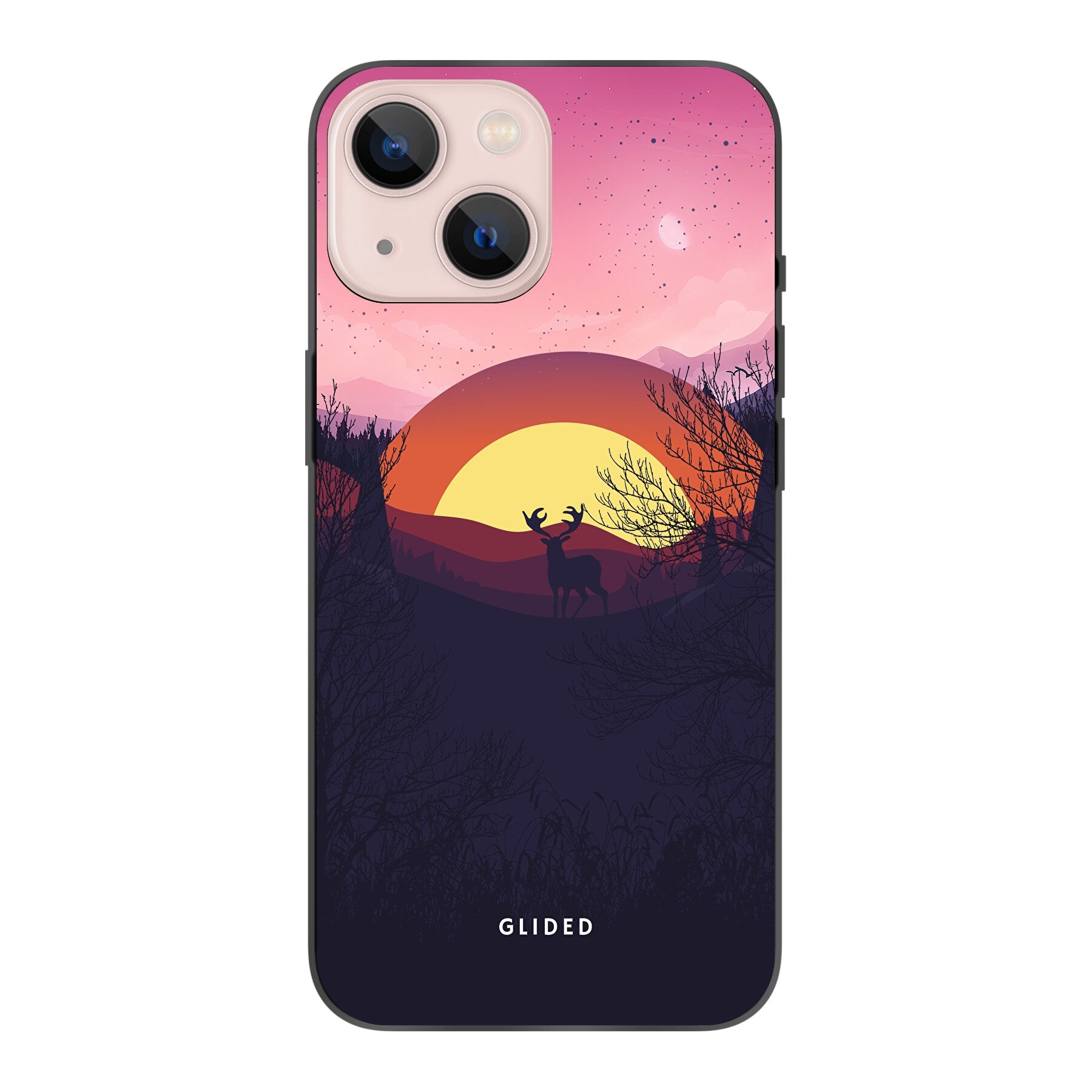 Sunset Majesty - iPhone 13 mini Handyhülle Soft case