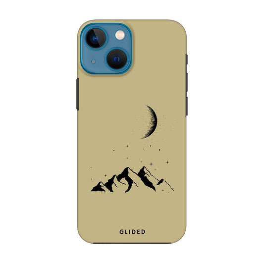 Lunar Peaks - iPhone 13 mini Handyhülle Tough case