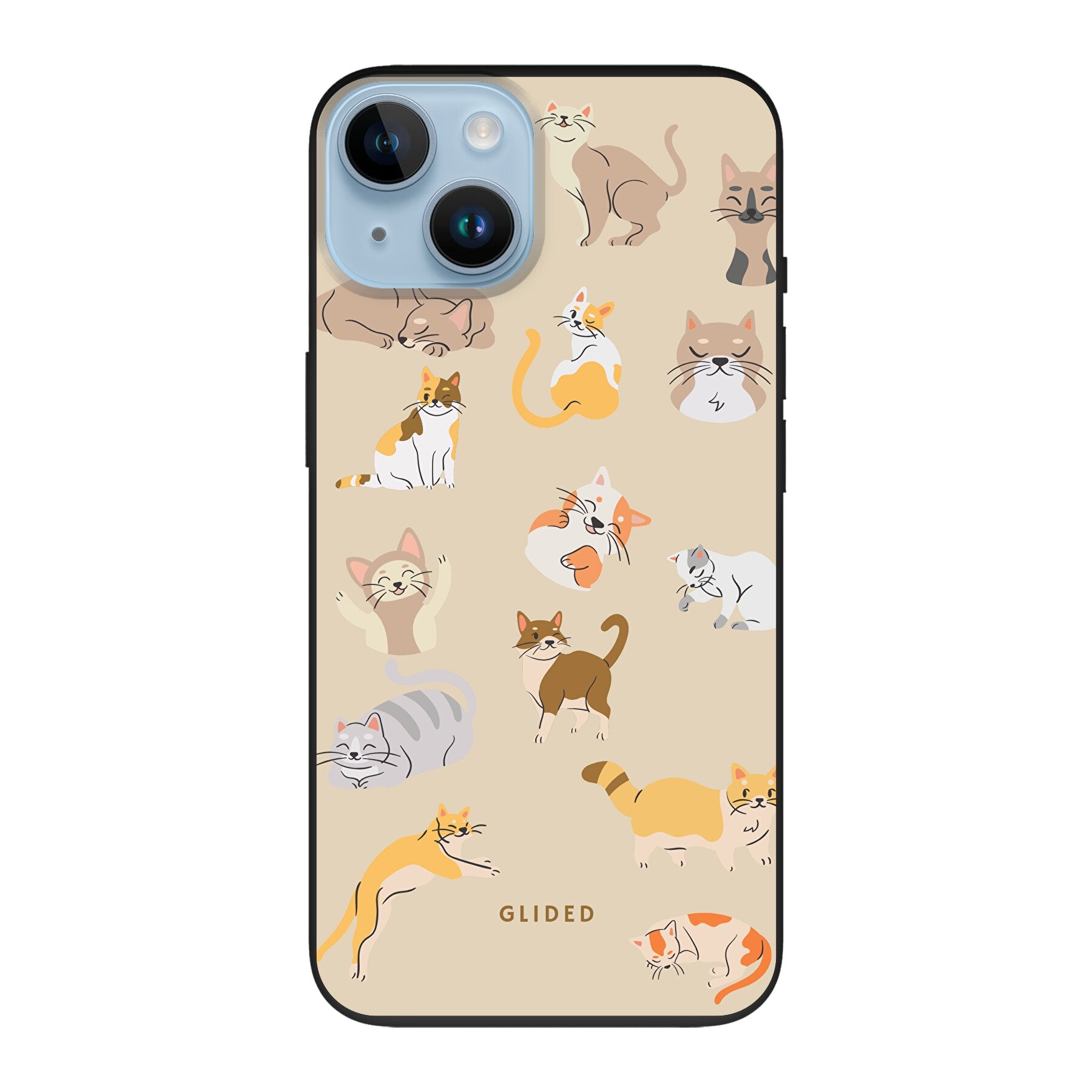Meow - iPhone 14 Handyhülle Biologisch Abbaubar