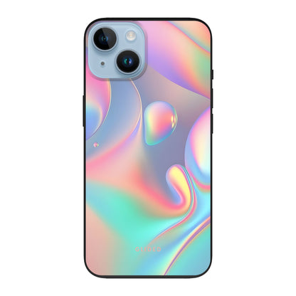 Holographic Aesthetic - iPhone 14 Handyhülle Biologisch Abbaubar