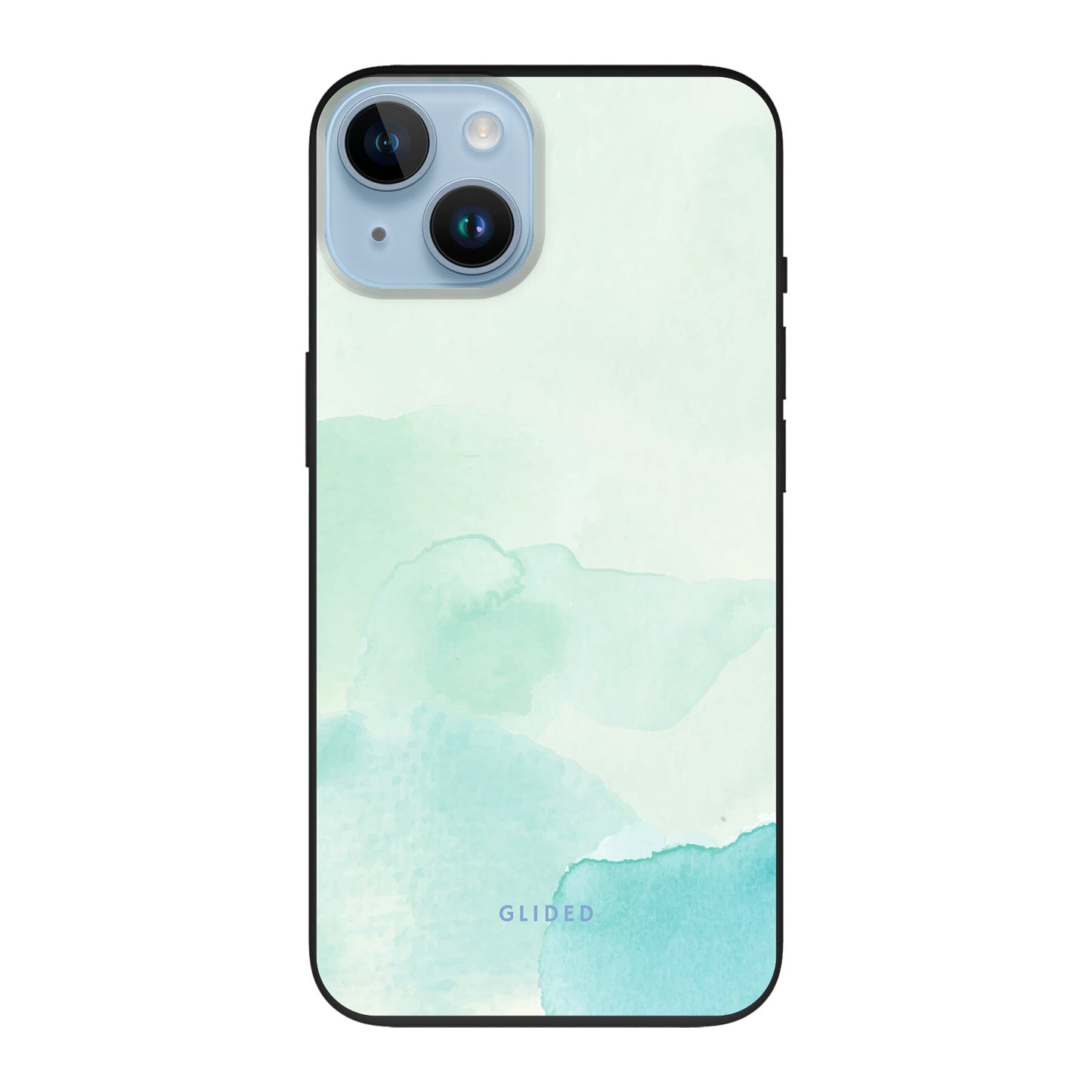 Turquoise Art - iPhone 14 Handyhülle Biologisch Abbaubar