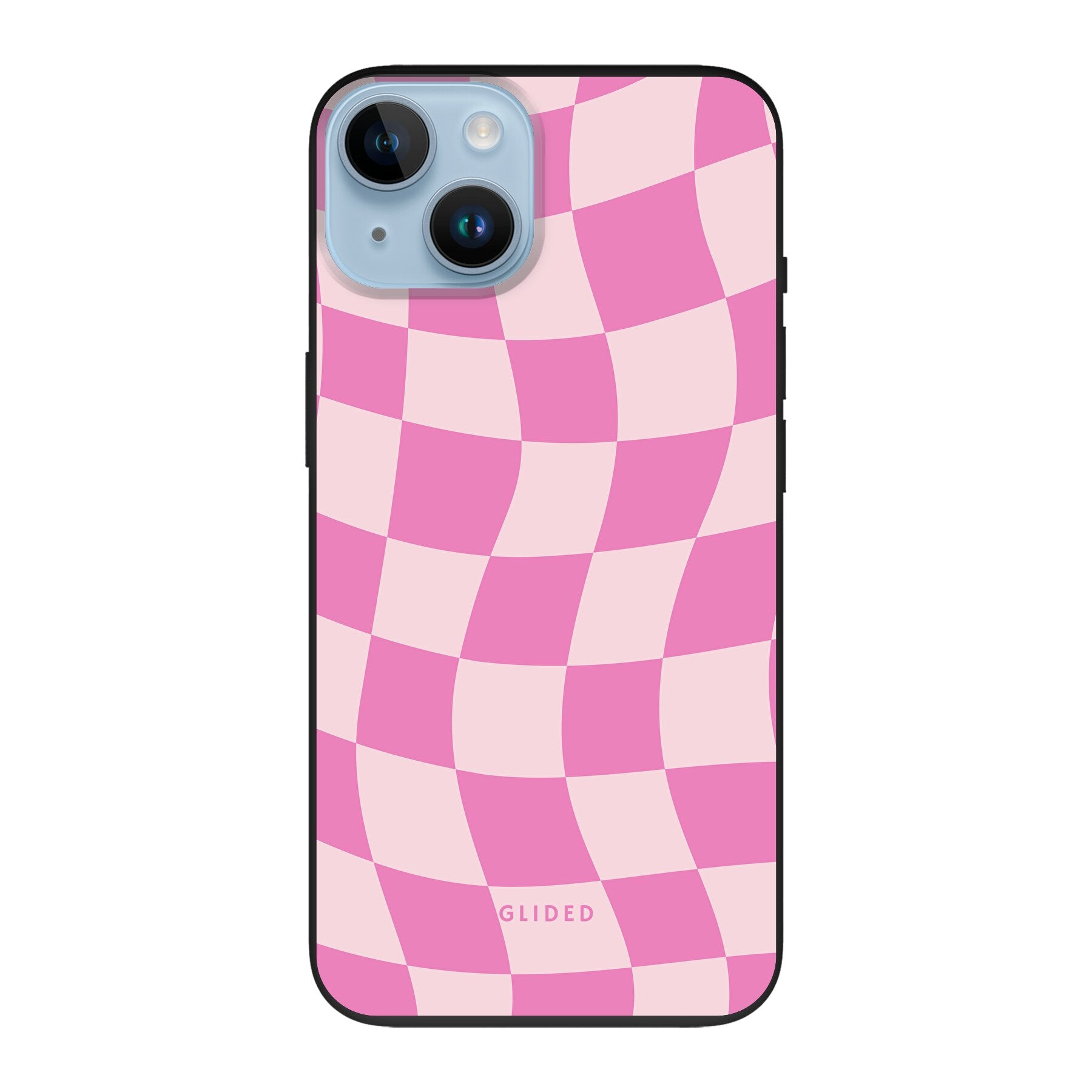 Pink Chess - iPhone 14 Handyhülle Biologisch Abbaubar