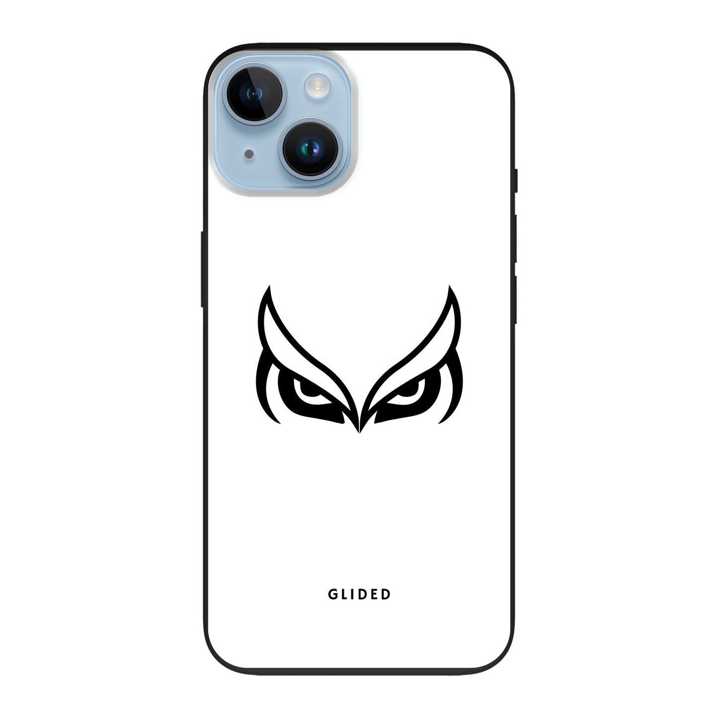 White Owl - iPhone 14 Handyhülle Biologisch Abbaubar