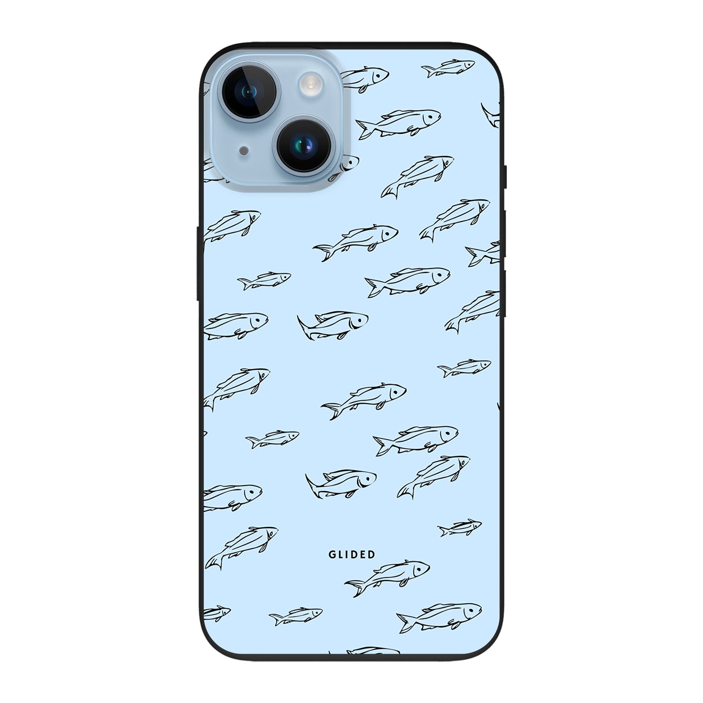Fishy - iPhone 14 Handyhülle Biologisch Abbaubar