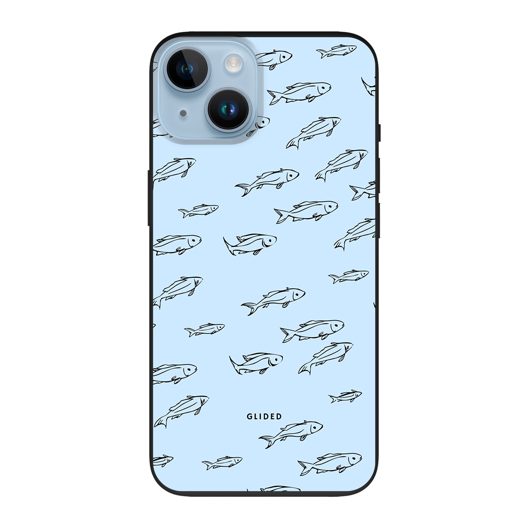 Fishy - iPhone 14 Handyhülle Biologisch Abbaubar