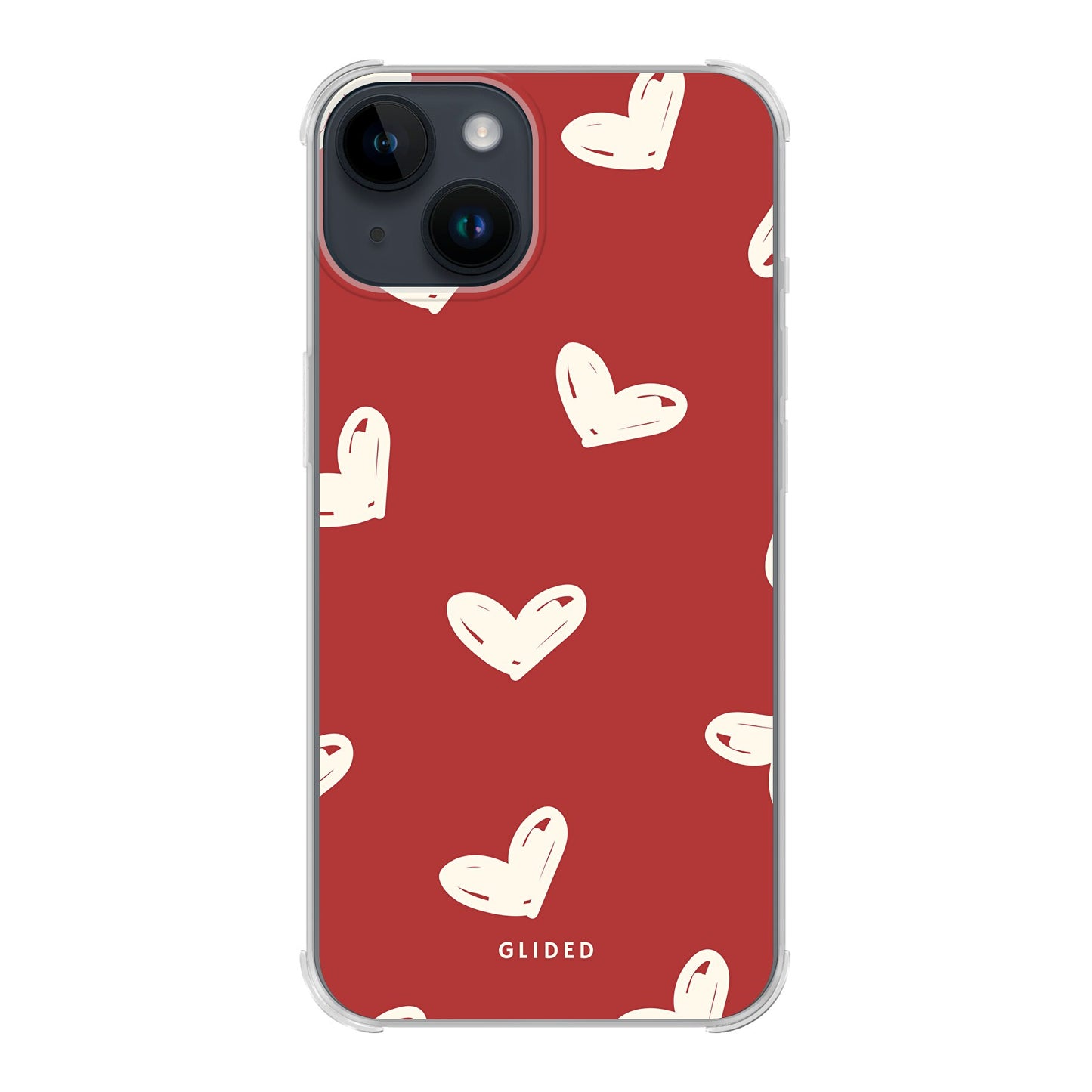 Red Love - iPhone 14 - Bumper case
