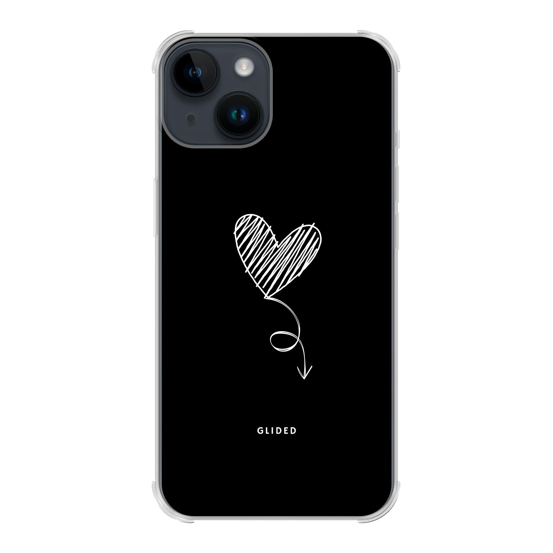 Dark Heart - iPhone 14 Handyhülle Bumper case