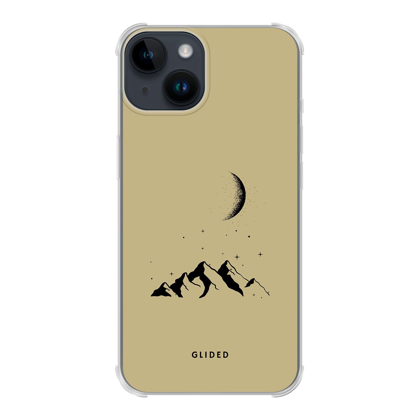 Lunar Peaks - iPhone 14 Handyhülle Bumper case