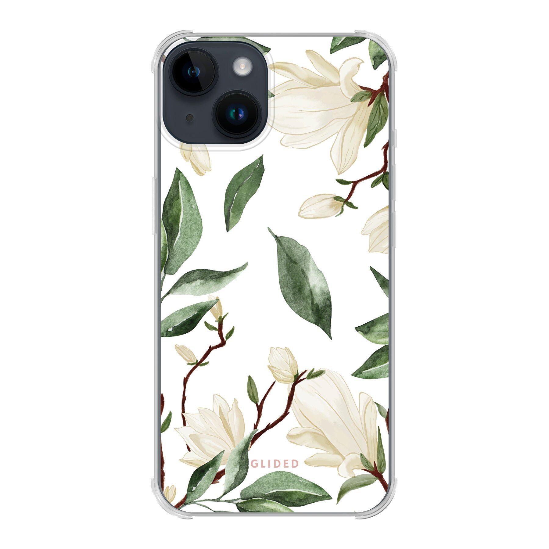 White Elegance - iPhone 14 Handyhülle Bumper case