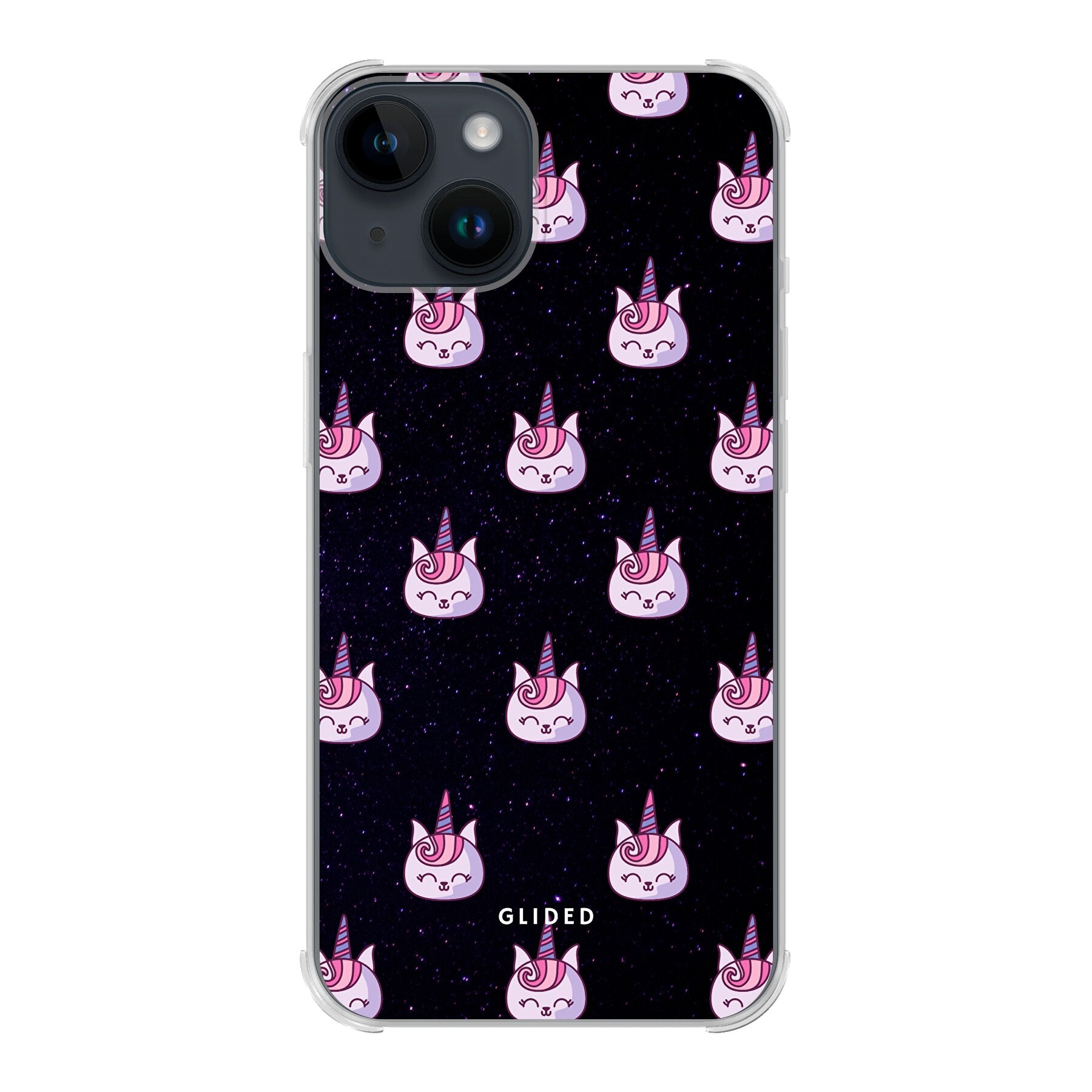 Unicorn Meow - iPhone 14 Handyhülle Bumper case