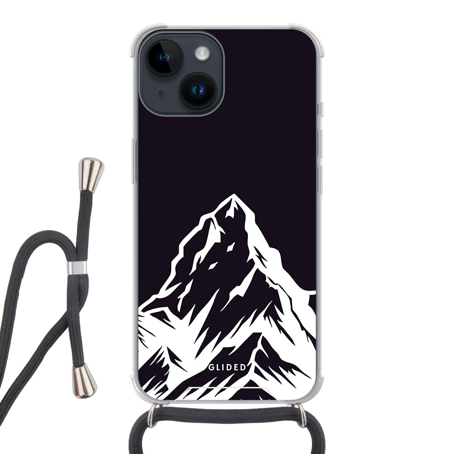 Alpine Adventure - iPhone 14 - Crossbody case mit Band