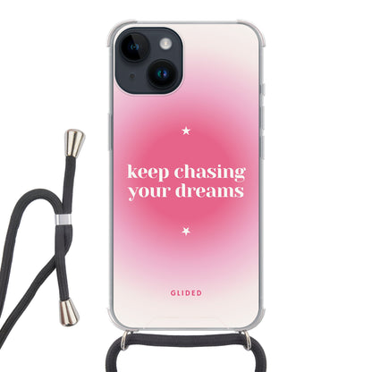 Chasing Dreams - iPhone 14 Handyhülle Crossbody case mit Band