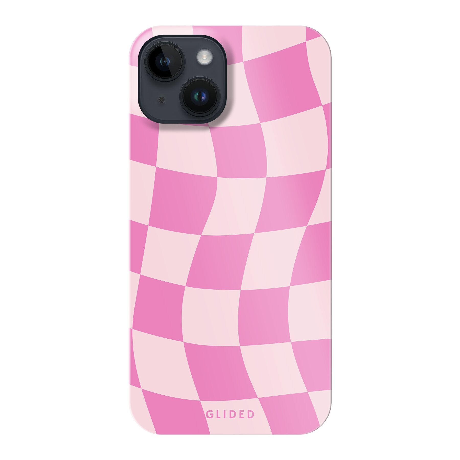 Pink Chess - iPhone 14 Handyhülle Hard Case