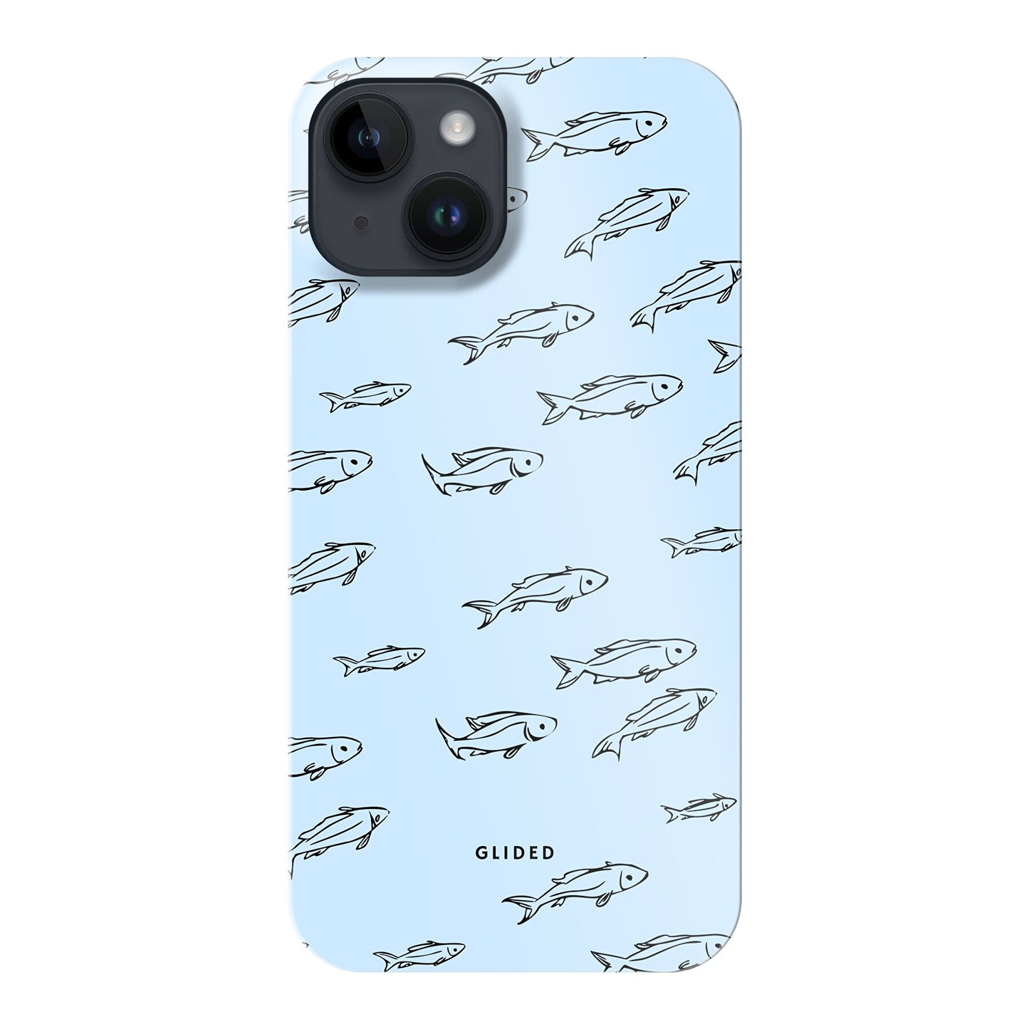 Fishy - iPhone 14 Handyhülle Hard Case