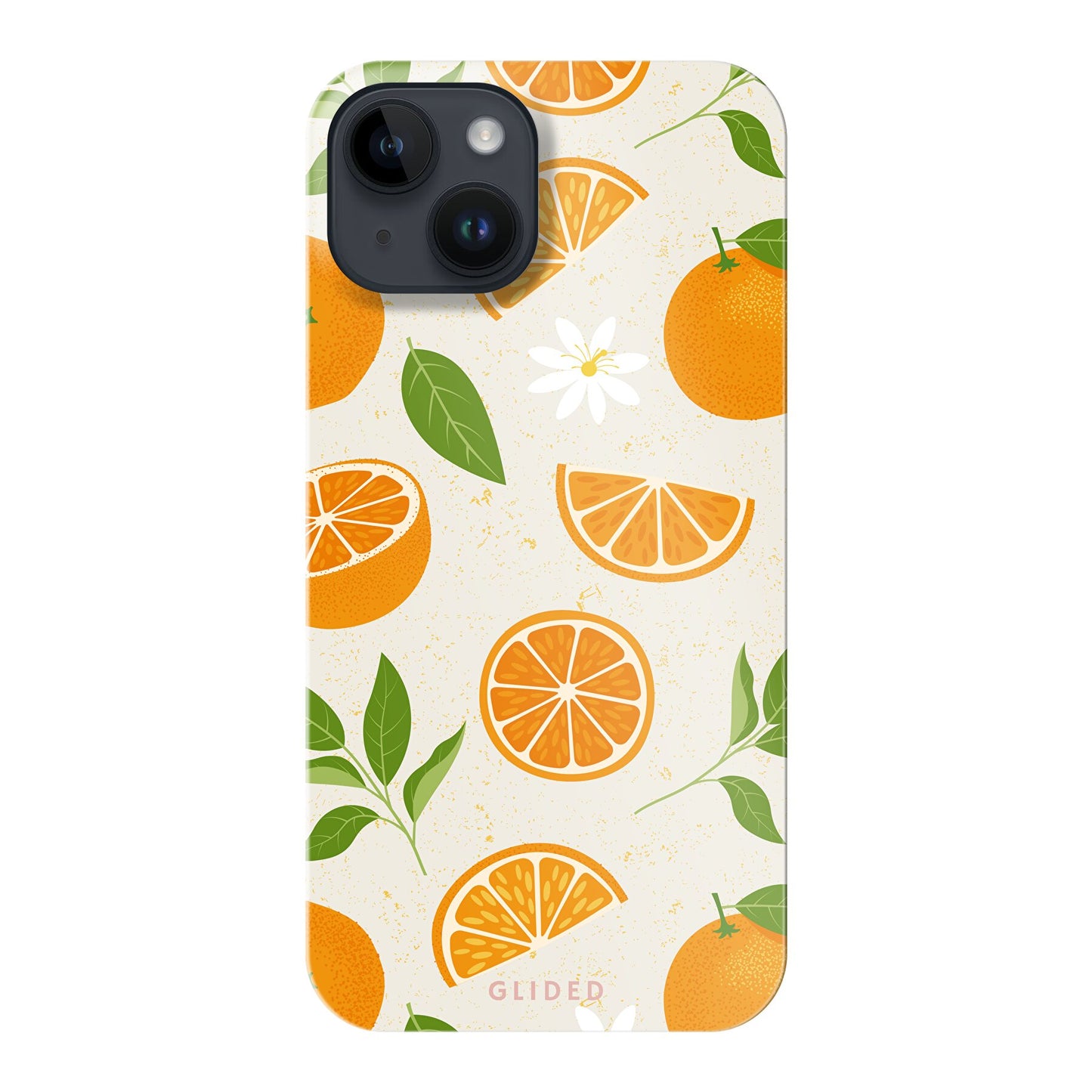 Tasty Orange - iPhone 14 Handyhülle Hard Case