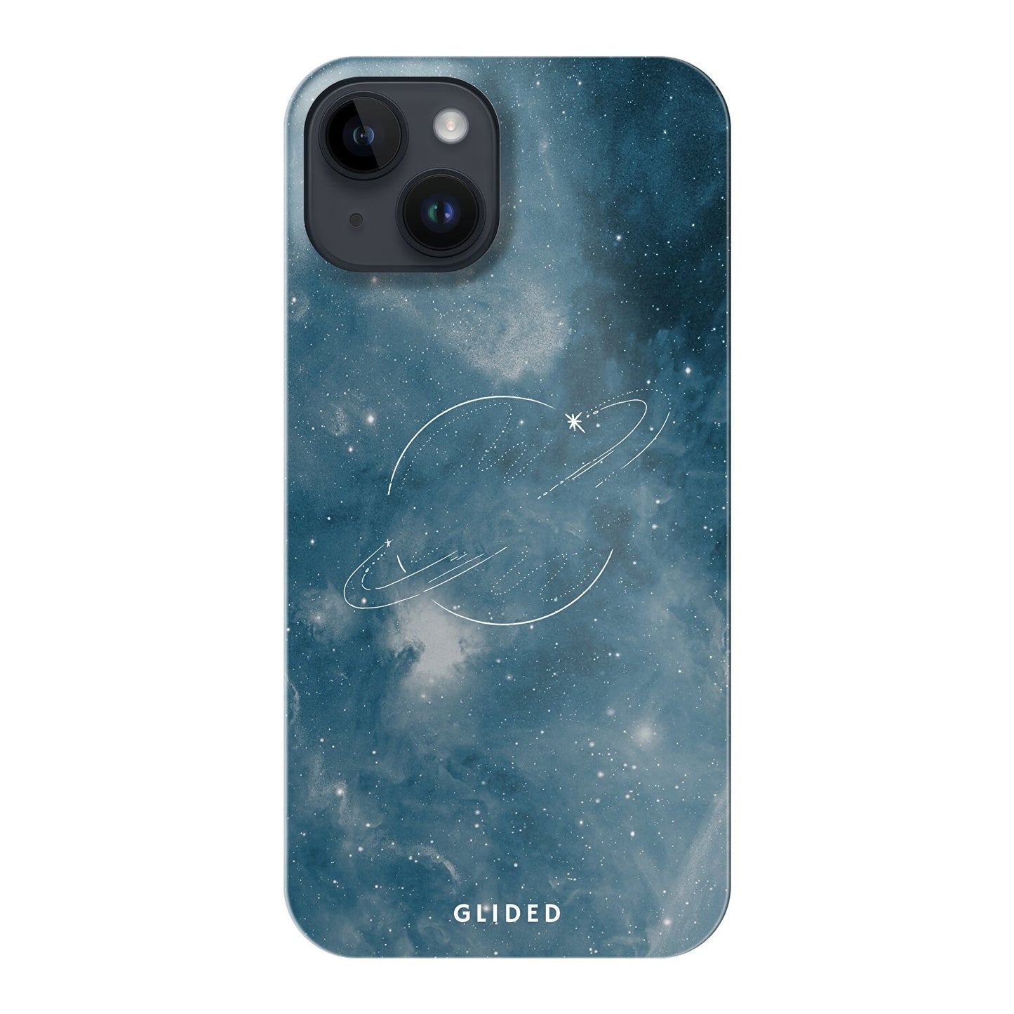 Space Time - iPhone 14 Handyhülle Hard Case