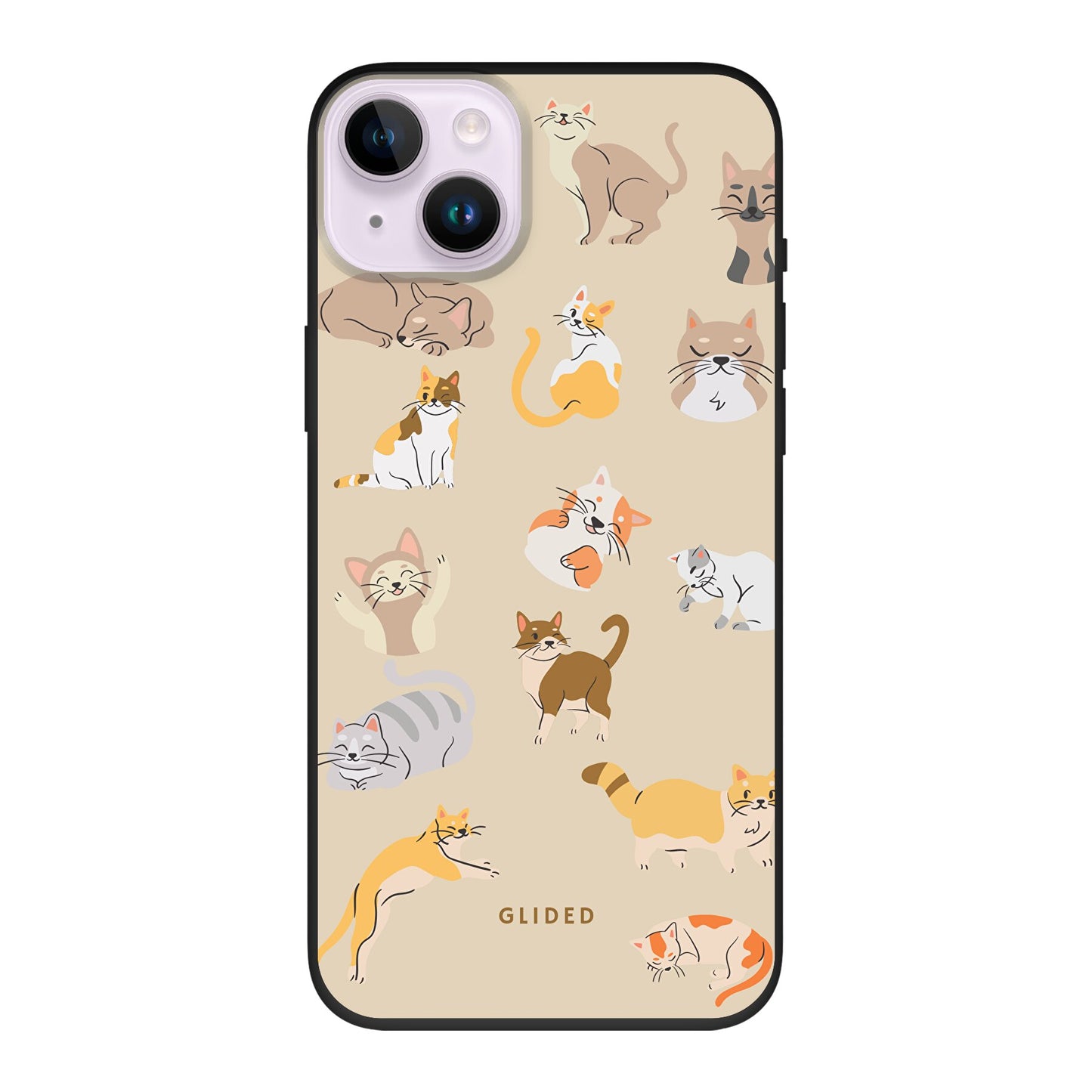 Meow - iPhone 14 Plus Handyhülle Biologisch Abbaubar