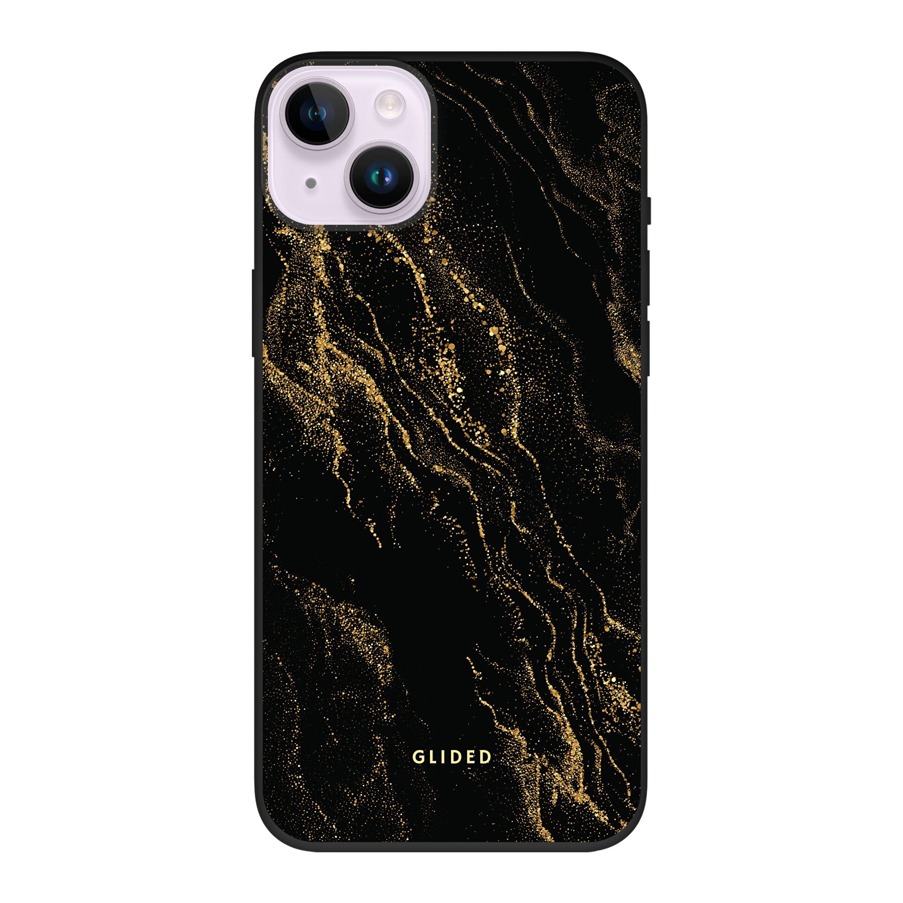 Black Marble - iPhone 14 Plus Handyhülle Biologisch Abbaubar