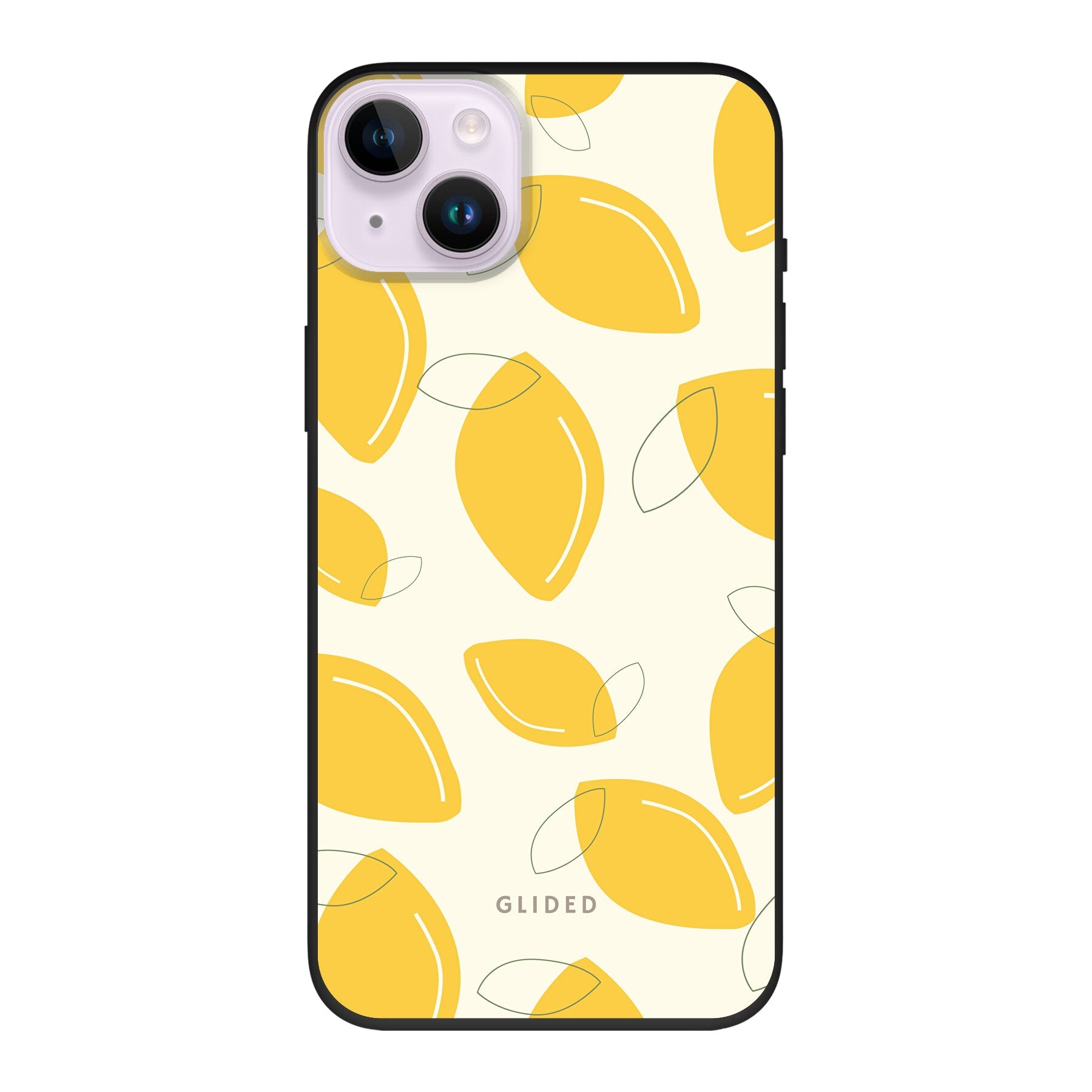 Abstract Lemon - iPhone 14 Plus - Biologisch Abbaubar