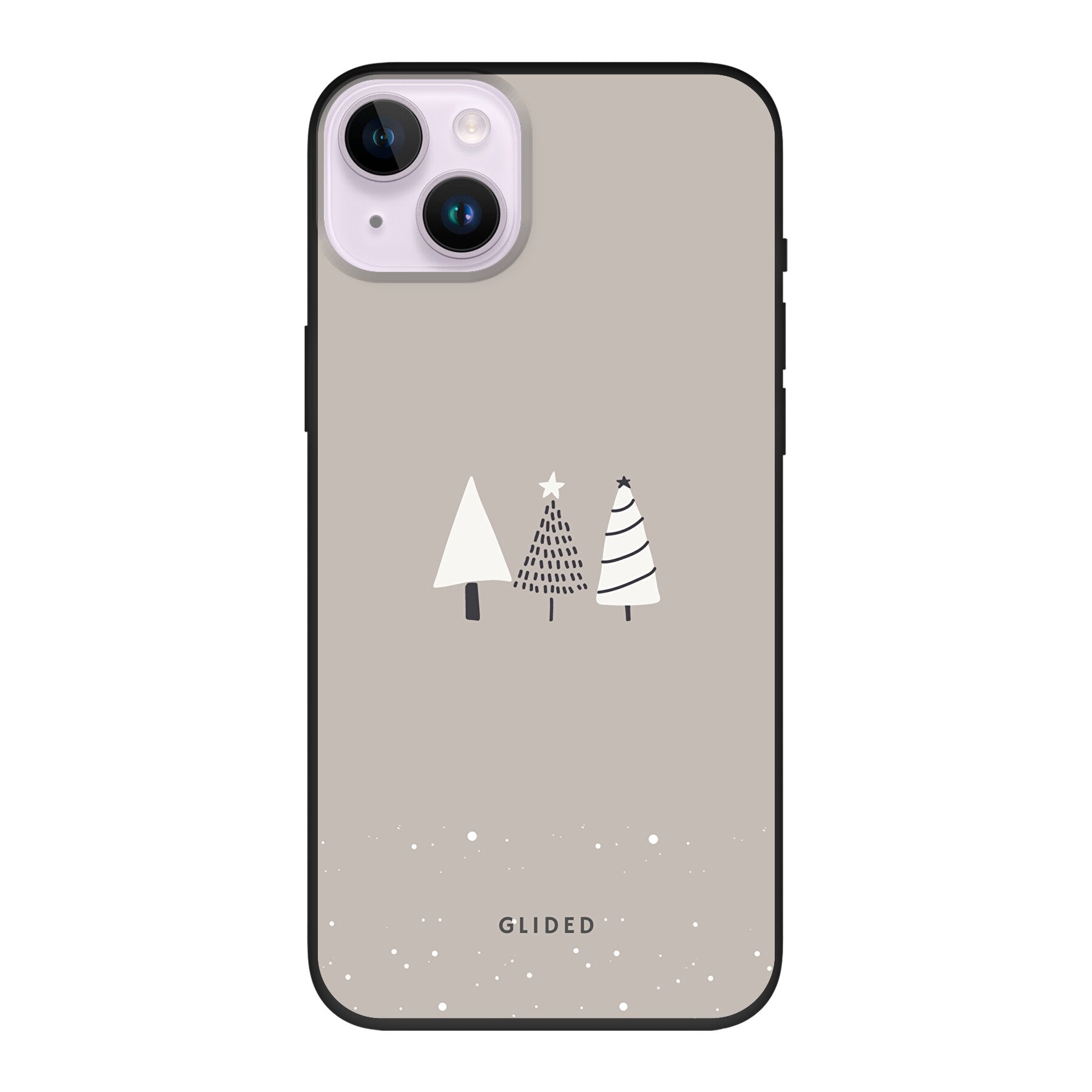 Snowscape - iPhone 14 Plus Handyhülle Biologisch Abbaubar