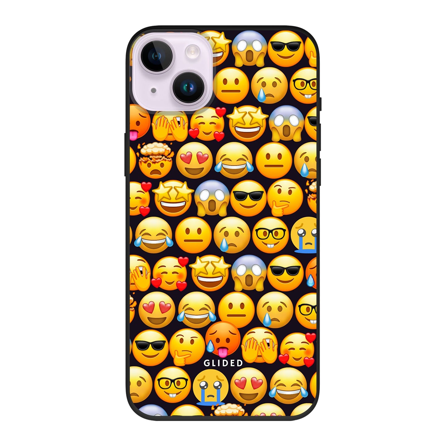 Emoji Town - iPhone 14 Plus Handyhülle Biologisch Abbaubar