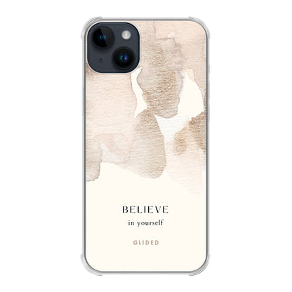 Believe in yourself - iPhone 14 Plus Handyhülle Bumper case