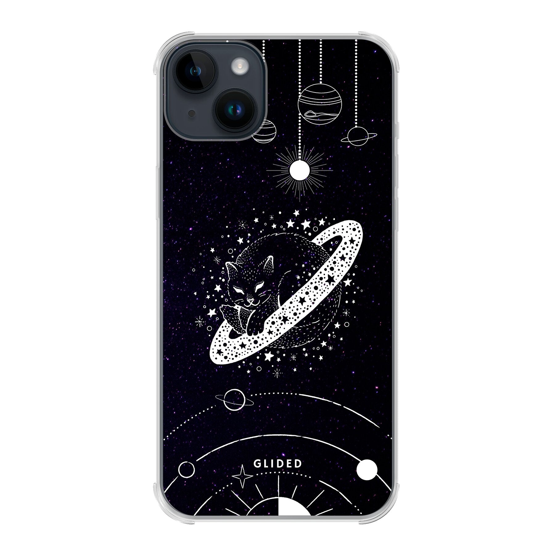 Astro Whiskers - iPhone 14 Plus Handyhülle Bumper case