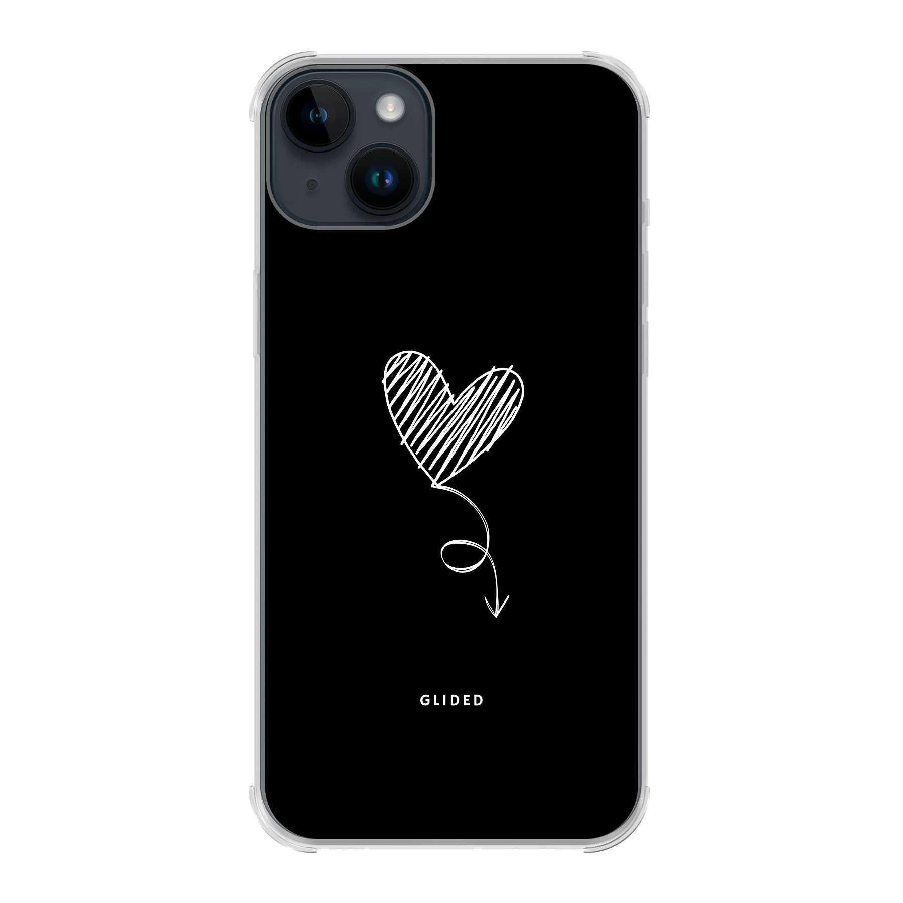Dark Heart - iPhone 14 Plus Handyhülle Bumper case