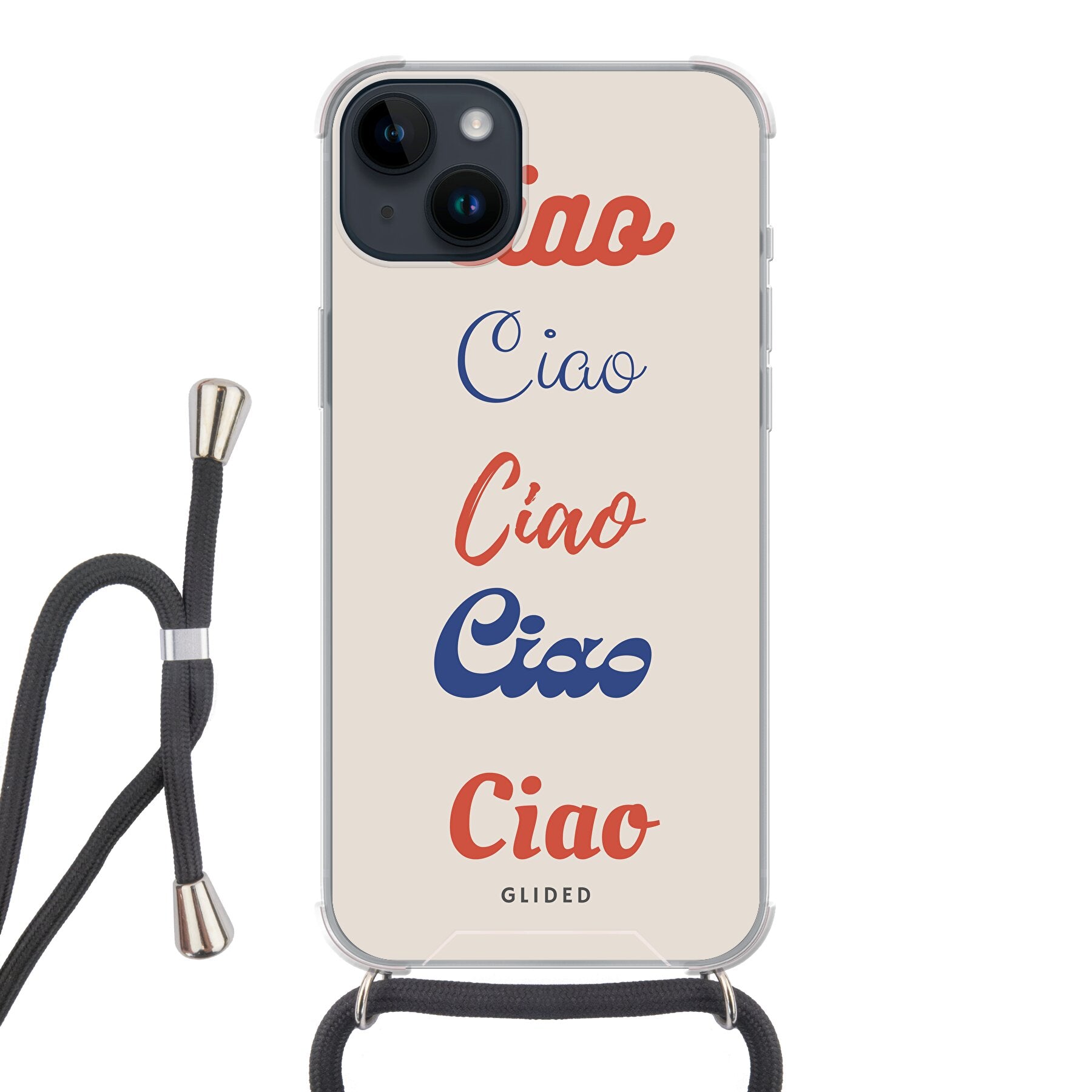 Ciao - iPhone 14 Plus - Crossbody case mit Band