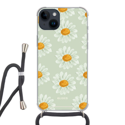 Daisy - iPhone 14 Plus Handyhülle Crossbody case mit Band