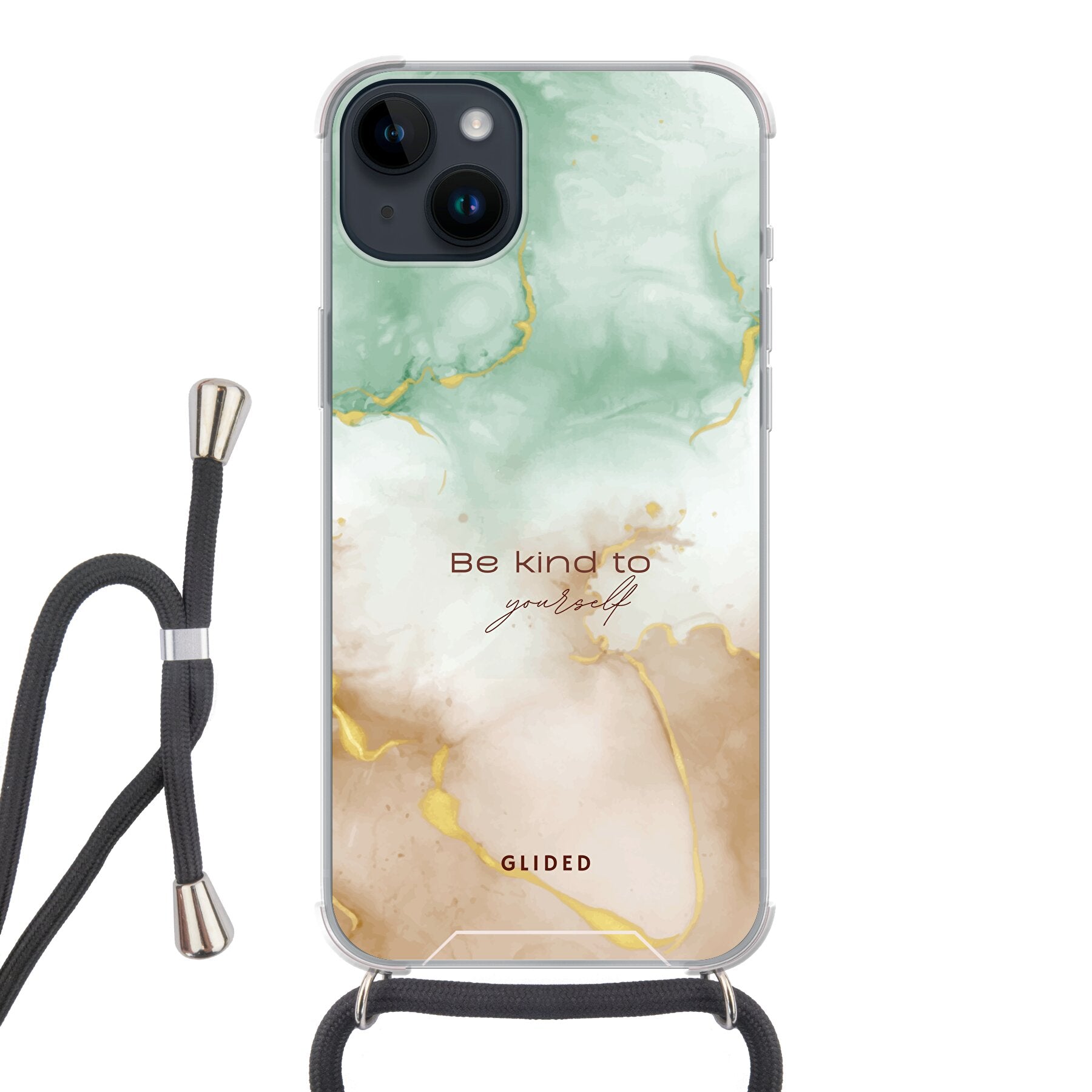 Kind to yourself - iPhone 14 Plus Handyhülle Crossbody case mit Band