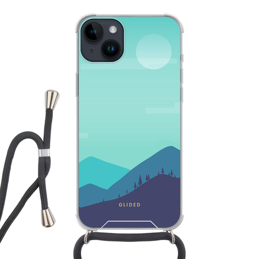 'Alpine' - iPhone 14 Plus Handyhülle Crossbody case mit Band