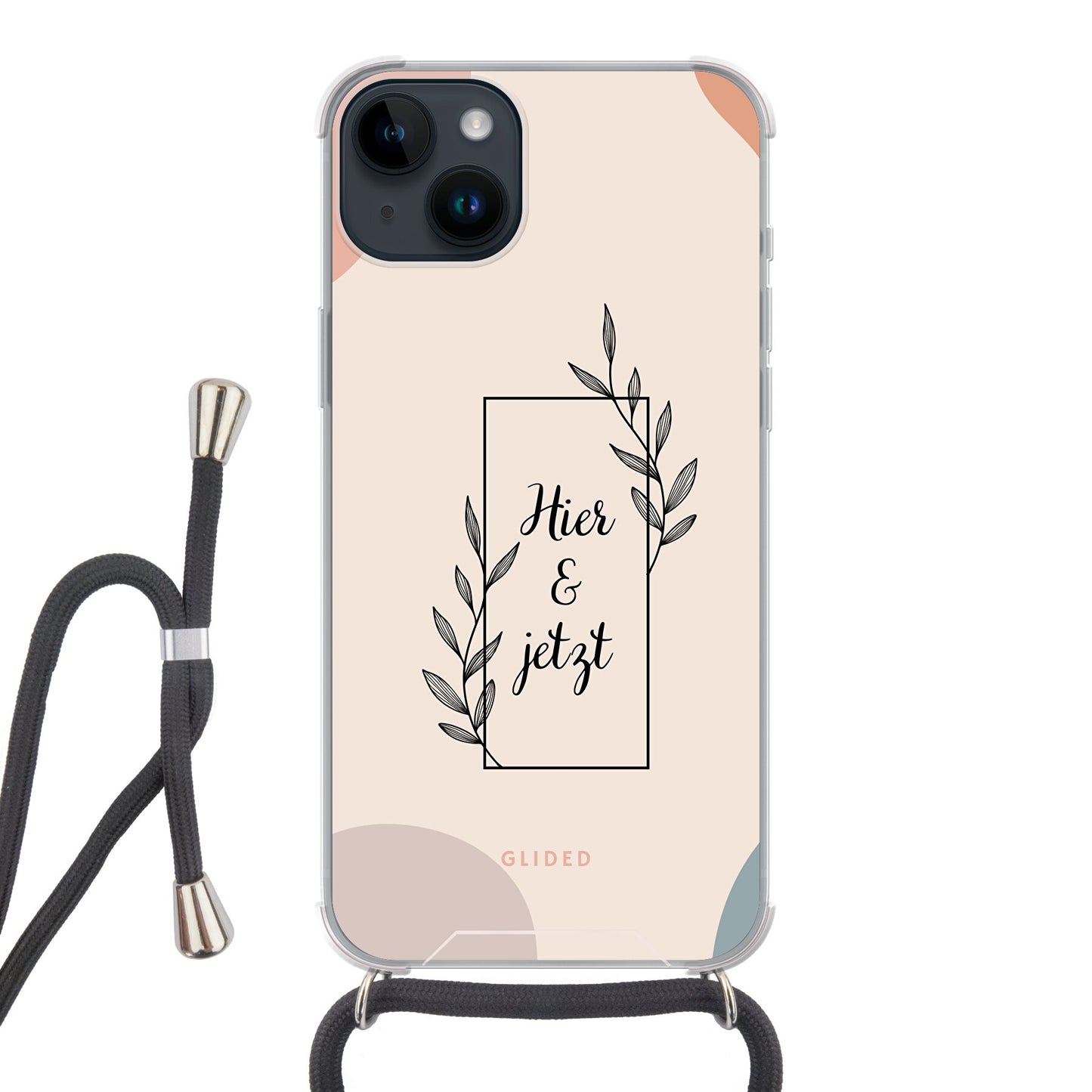 Now - iPhone 14 Plus Handyhülle Crossbody case mit Band