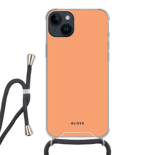 Mango Glow - iPhone 14 Plus Handyhülle Crossbody case mit Band