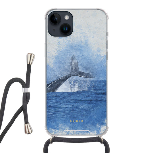 Oceanic - iPhone 14 Plus Handyhülle Crossbody case mit Band