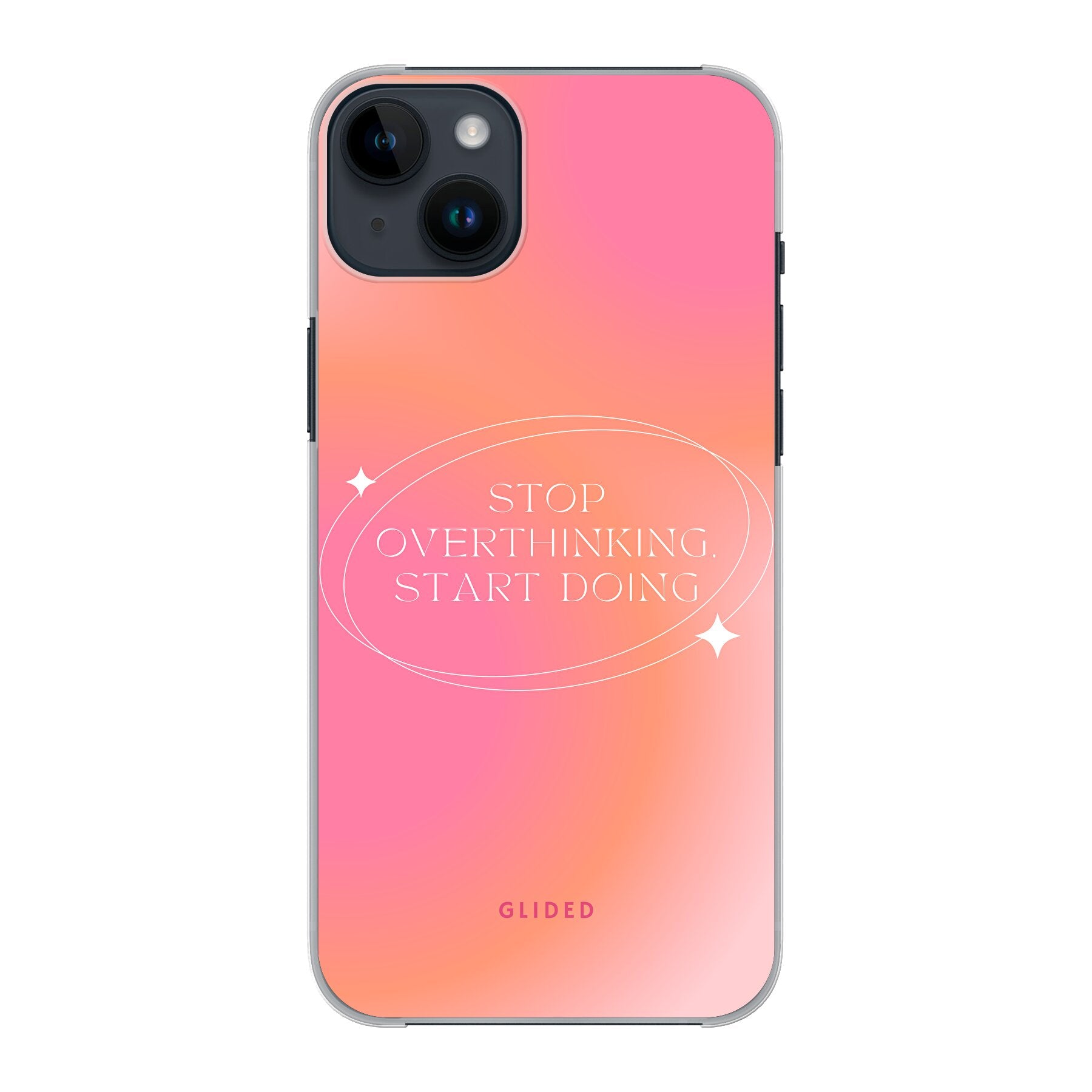 Start Doing - iPhone 14 Plus Handyhülle Hard Case